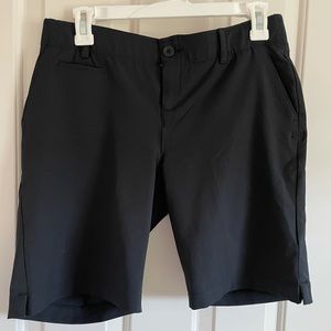 Black Under Armour Golf Shorts